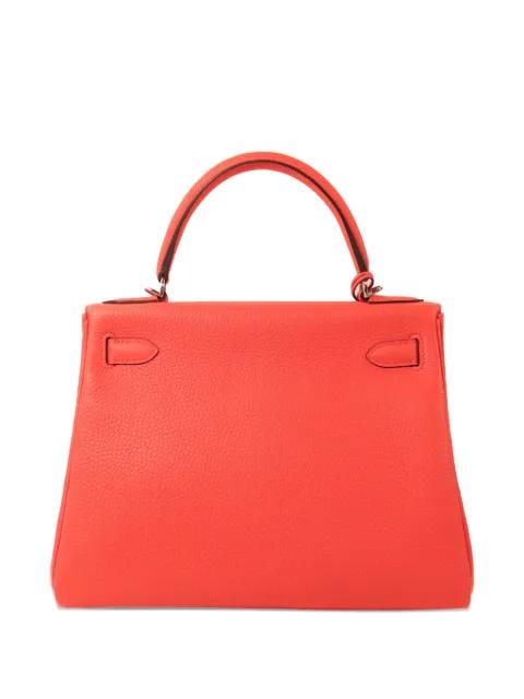 28 Kelly Taurillon Clemence-leather tote bag by HERMES 