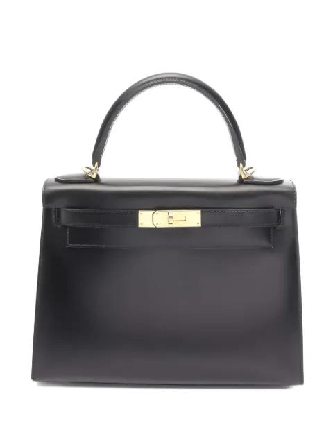 28 Kelly external-stitching tote bag by HERMES 