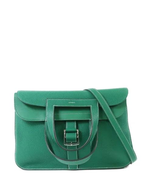 31 Halzan Clemence-leather tote bag by HERMES 
