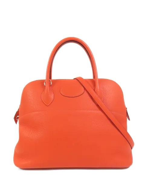 35 Bolide Clemence-leather tote bag by HERMES 