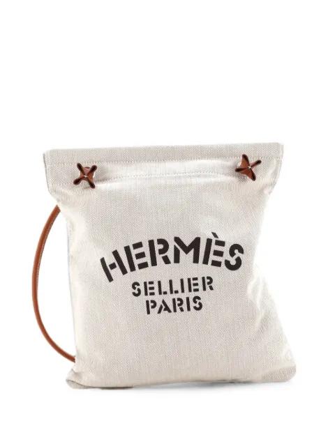 Aline Bag Toile MM crossbody bag by HERMES 