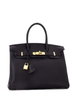 Birkin Handbag Noir Togo with Gold Hardware 30 tote bag by HERMES Birkin Handbag Noir Togo with Gold Hardware 30 tote bag by HERMES