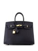 Birkin Sellier Bag Black Madame with Gold Hardware 25 tote bag by HERMES Birkin Sellier Bag Black Madame with Gold Hardware 25 tote bag by HERMES
