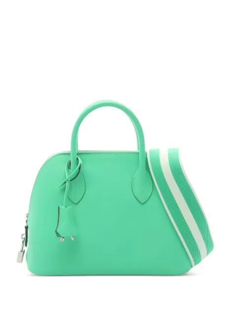 Bolide 1923 25 leather tote bag by HERMES 