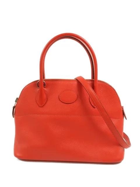 Bolide 27 leather two-way handbag by HERMES 