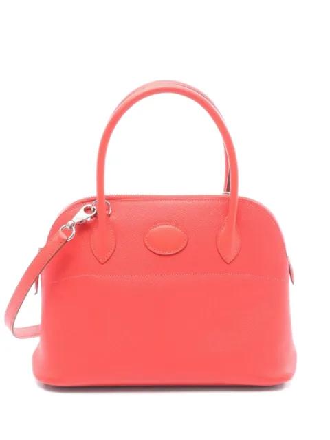 Bolide 27 rose jaipur Handbag Veau epsom Pink red silver hardware 2WAY □Q stamp by HERMES 