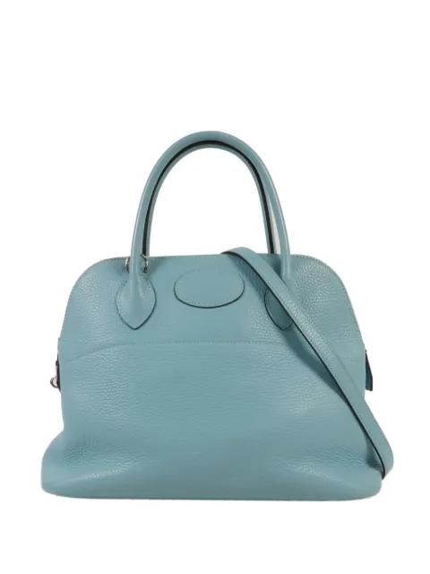 Bolide 31 clemence leather tote bag by HERMES 