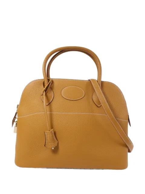 Bolide 31 leather tote bag by HERMES 