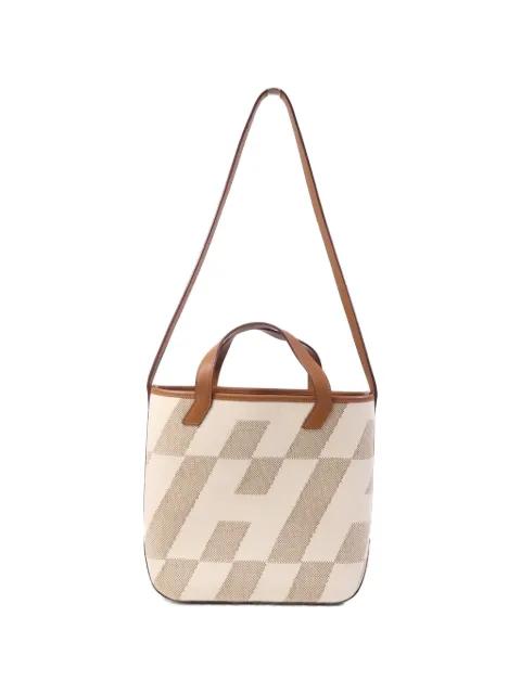 Cabas H En Biais 27 two-way handbag by HERMES 