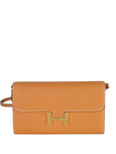 Constance To Go epsom h gold shoulder bag by HERMES 