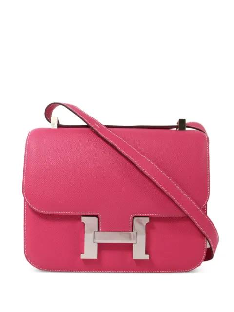 Constance leather shoulder bag by HERMES 
