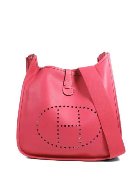 Evelyne GM leather shoulder bag by HERMES 