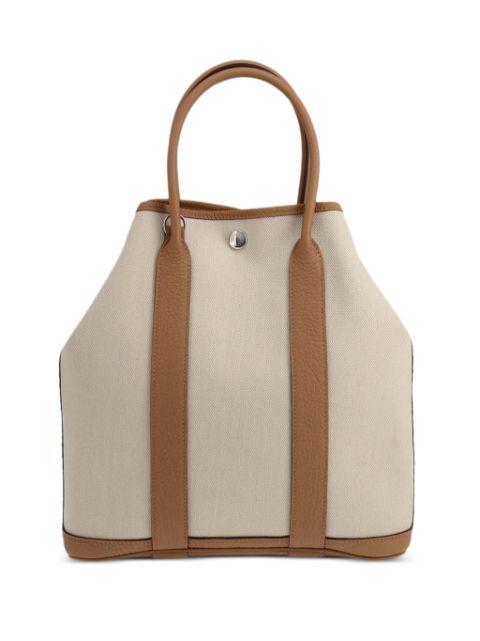 Gris-Béton canvas tote bag by HERMES 