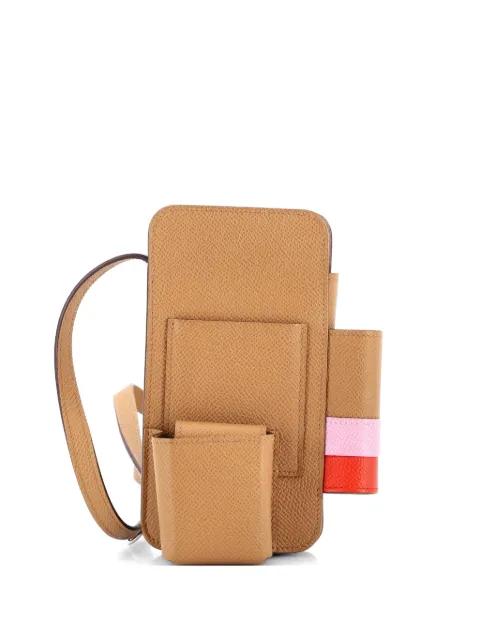 Hermesway Phone Case Crossbody Bag Epsom clutch bag by HERMES 