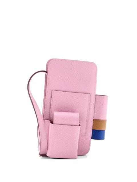 Hermesway Phone Case Crossbody Bag Epsom clutch bag by HERMES 