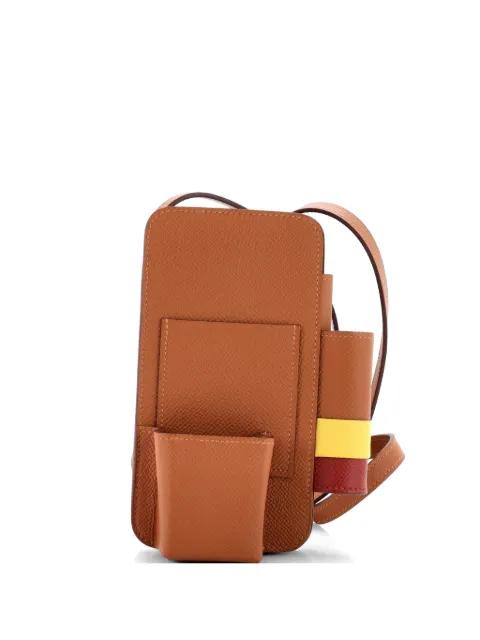 Hermesway Phone Case Crossbody Bag Epsom clutch bag by HERMES 