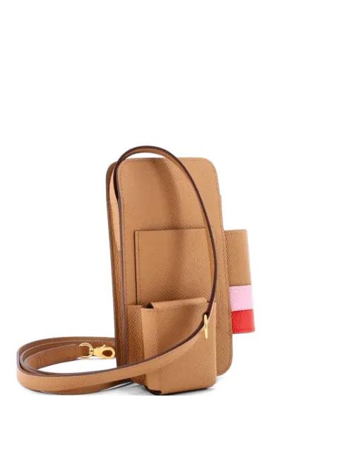 Hermesway Phone Case Crossbody Bag Epsom clutch bag by HERMES 
