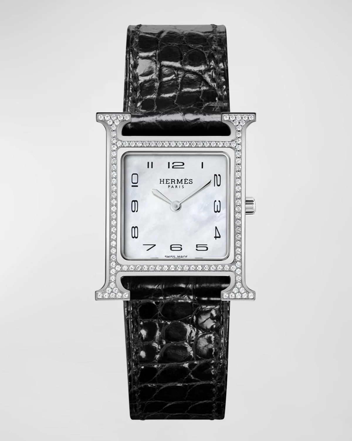 Heure H Watch, Small Model, 25 MM by HERMES