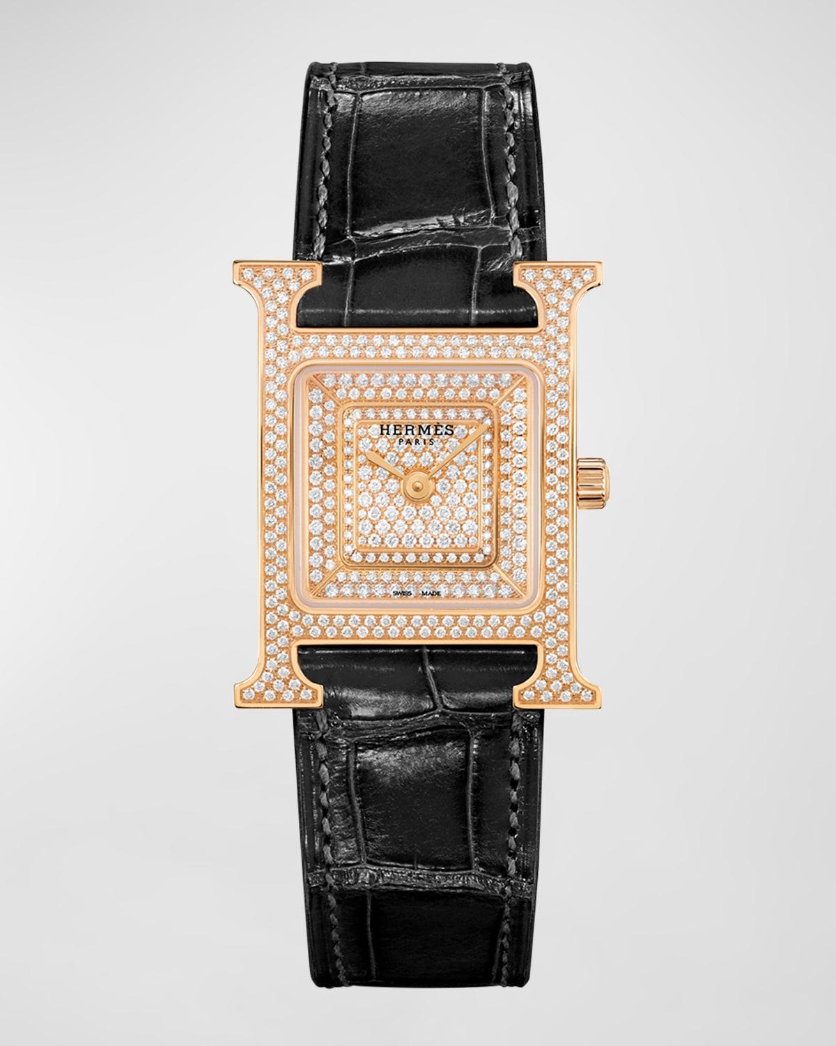Heure H Watch, Small Model, 25 mm by HERMES