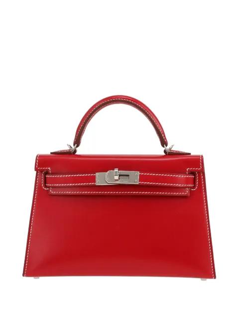 Kelly 20 leather handbag by HERMES 