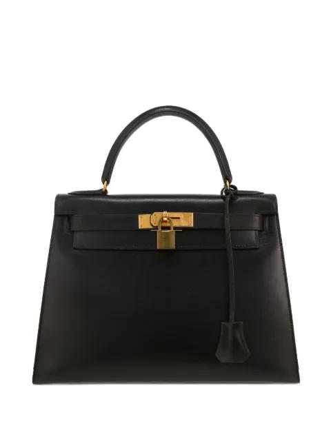Kelly 28 Sellier two-way handbag by HERMES 
