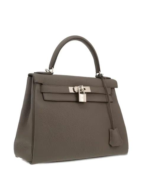 Kelly 28 Sellier two-way handbag by HERMES 
