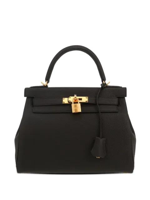 Kelly 28 Sellier two-way handbag by HERMES 