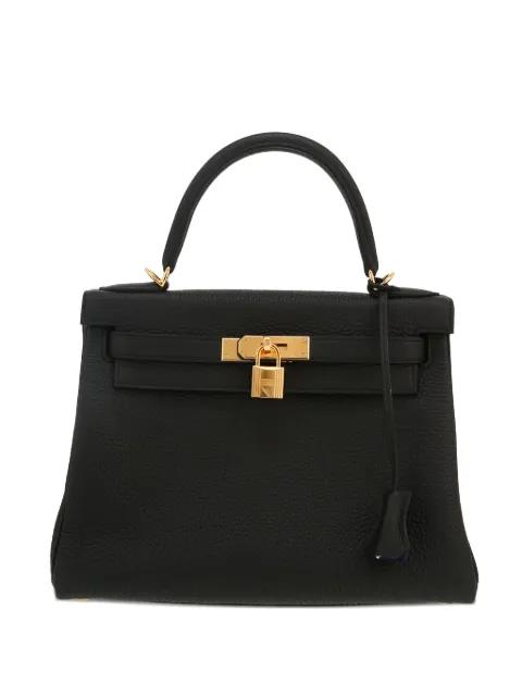 Kelly 28 Sellier two-way handbag by HERMES 