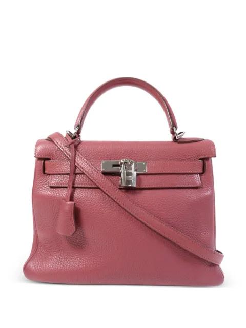 Kelly 28 twist-lock tote bag by HERMES 