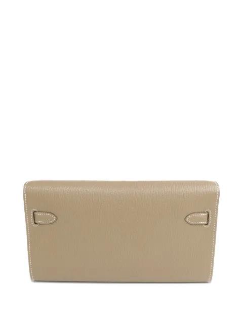 Kelly To Go Chevre Mysore-leather clutch bag by HERMES 