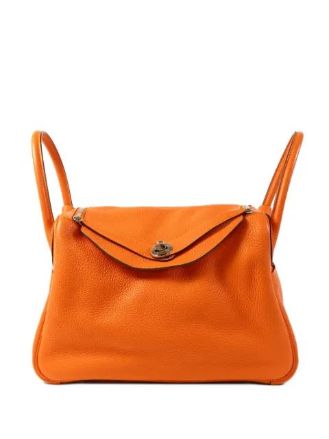 Lindy 30 leather tote bag by HERMES 