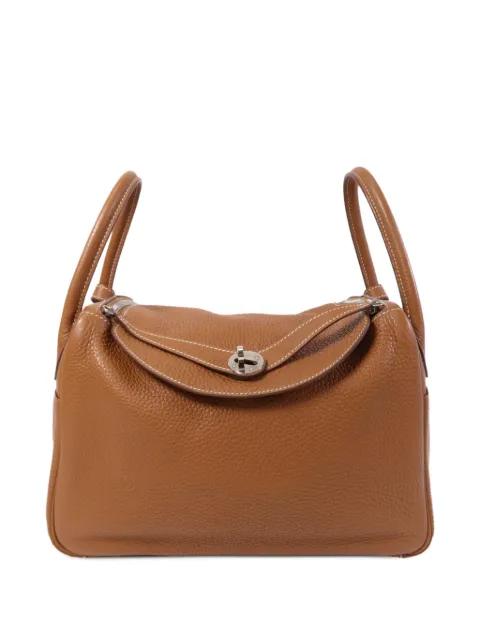 Lindy 30 leather tote bag by HERMES 