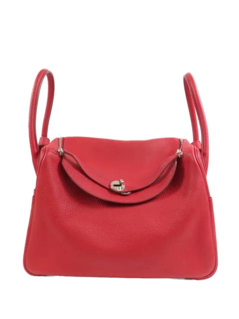 Lindy 34 leather tote bag by HERMES 