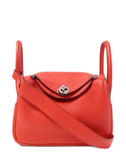 Mini Lindy two-way handbag by HERMES 
