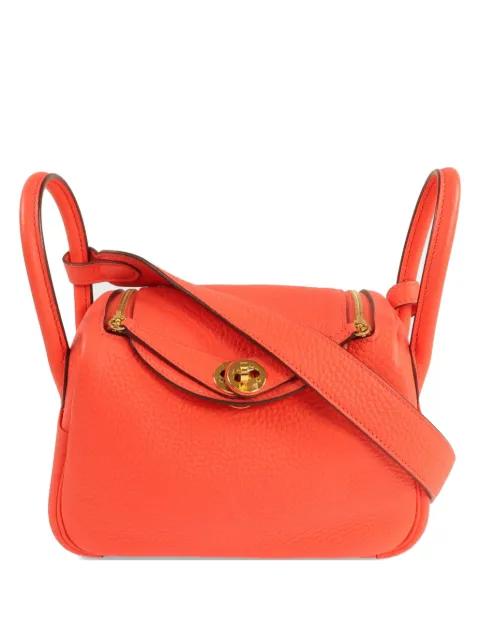 Mini Lindy two-way handbag by HERMES 