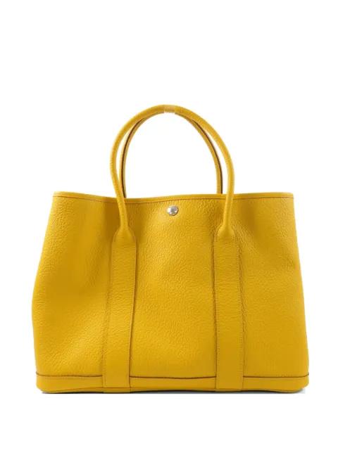 PM Garden Party Negonda-leather tote bag by HERMES 