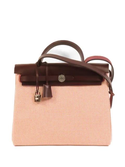 PM Herbag canvas handbag by HERMES 