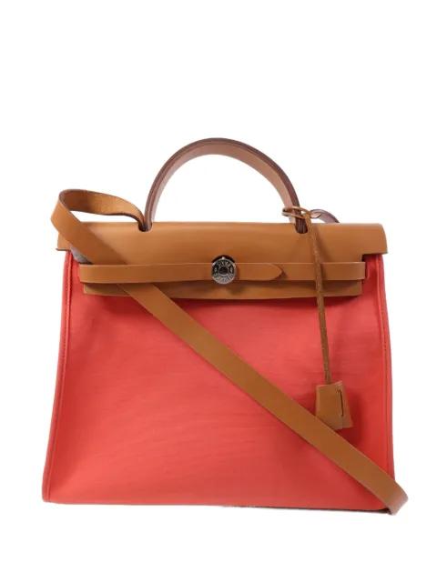PM Herbag canvas tote bag by HERMES 