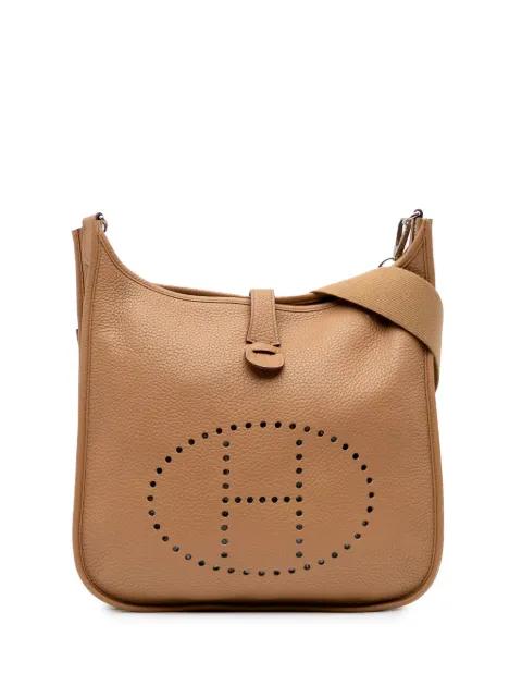 2010 Clemence Evelyne III 33 crossbody bag by HERMES PRE-OWNED 2010 Clemence Evelyne III 33 crossbody bag by HERMES PRE-OWNED