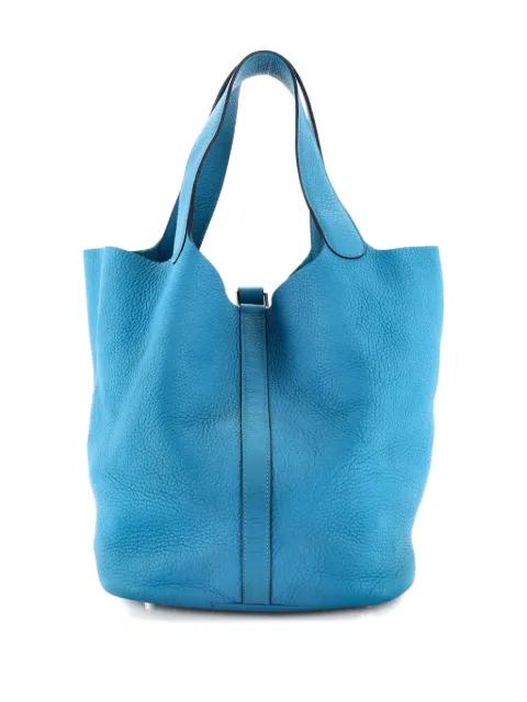 Picotin Lock Bag Clemence GM bucket bag by HERMES 