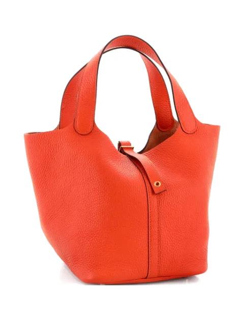 Picotin Lock Bag Clemence MM bucket bag by HERMES Picotin Lock Bag Clemence MM bucket bag by HERMES
