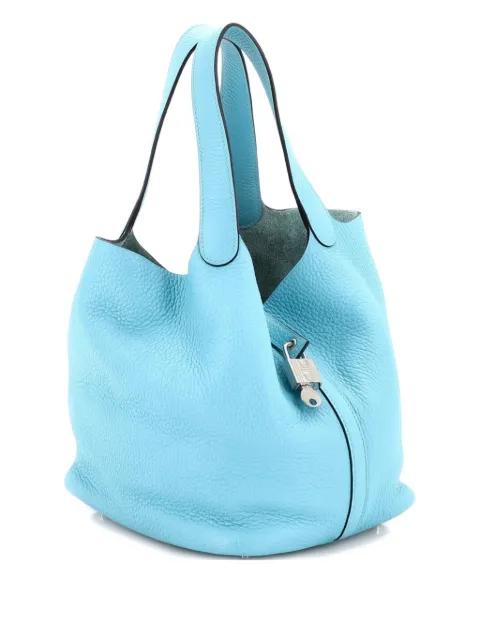 Picotin Lock Bag Clemence MM bucket bag by HERMES 