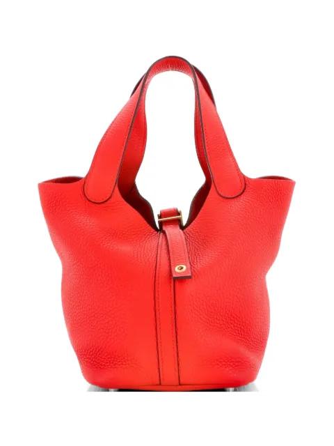 Picotin Lock Bag Clemence PM bucket bag by HERMES 