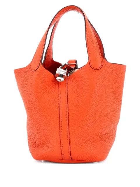 Picotin Lock Bag Clemence PM bucket bag by HERMES 