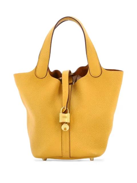 Picotin Lock Bag Clemence PM bucket bag by HERMES 
