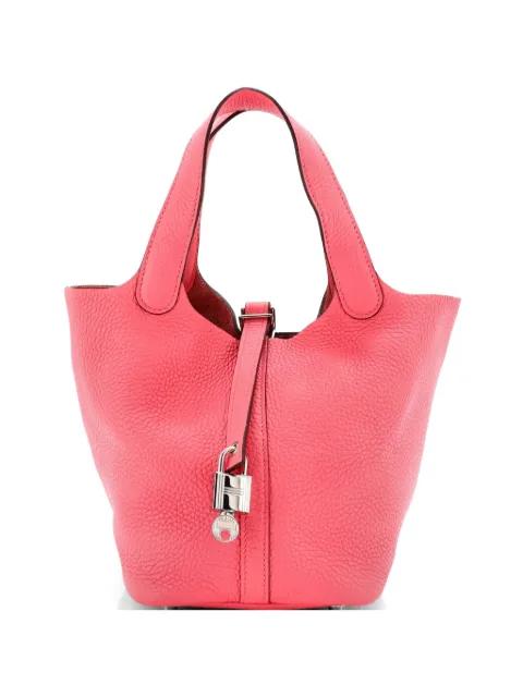 Picotin Lock Bag Clemence PM bucket bag by HERMES 