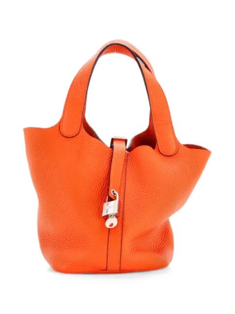 Picotin Lock Bag Clemence PM bucket bag by HERMES 
