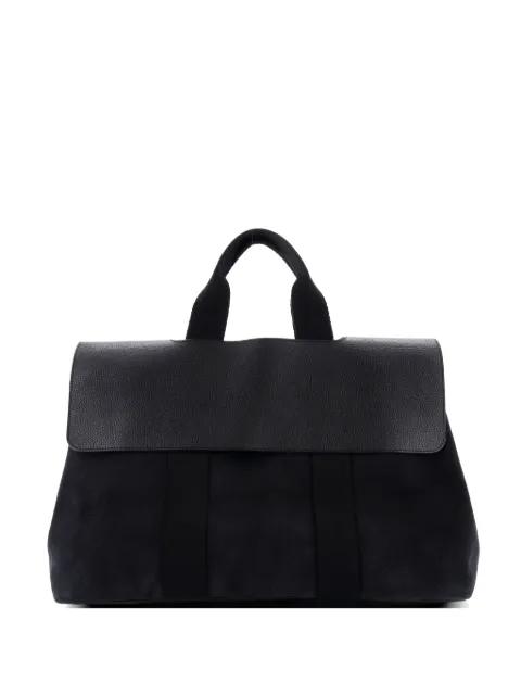 Valparaiso Bag Toile and Leather MM tote bag by HERMES 