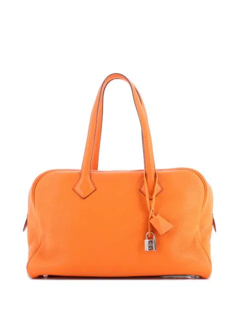 Victoria II Bag Clemence 35 satchel by HERMES 