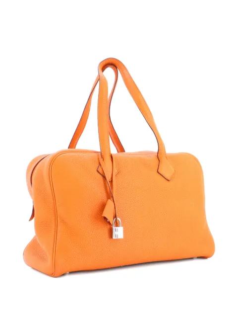 Victoria II Bag Clemence 35 satchel by HERMES 